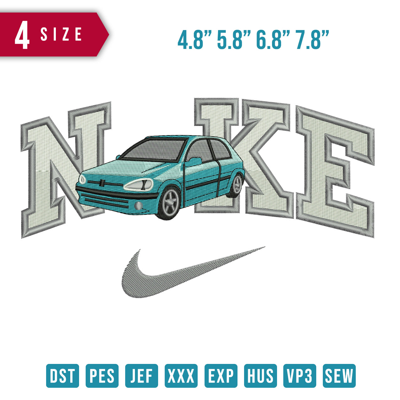 Nike Car Blue