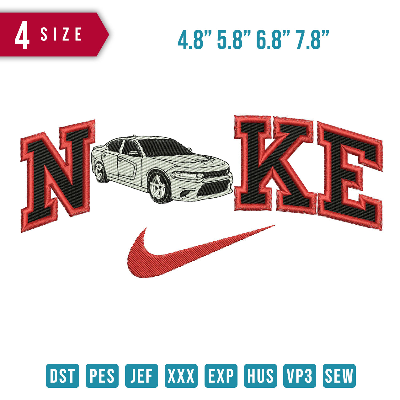 Nike Car Fil Outline