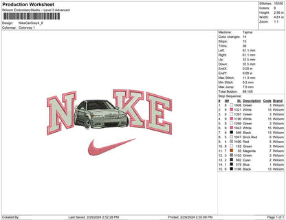 Nike Car Grey