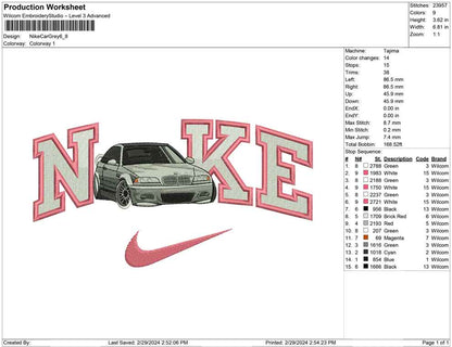 Nike Car Grey