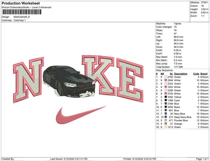 Nike Car Ice