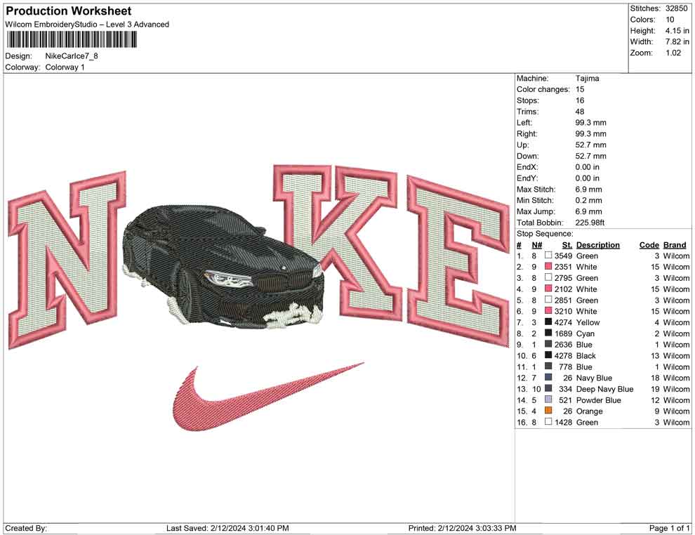Nike Car Ice
