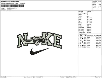 Nike Car Muscle