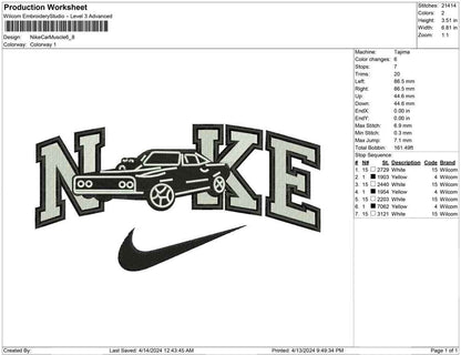 Nike Car Muscle