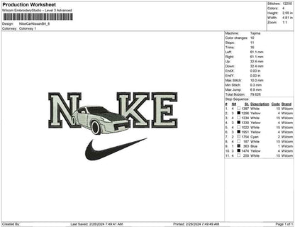Nike Car Nissan B