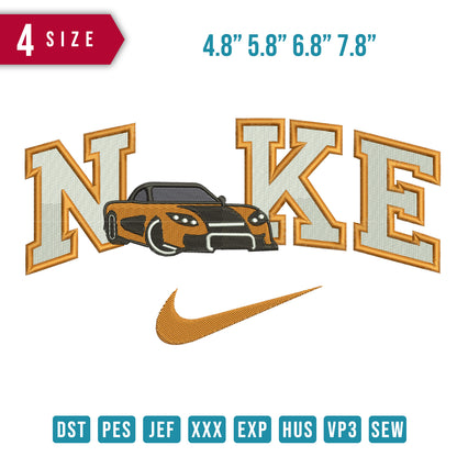 Nike Car Orange