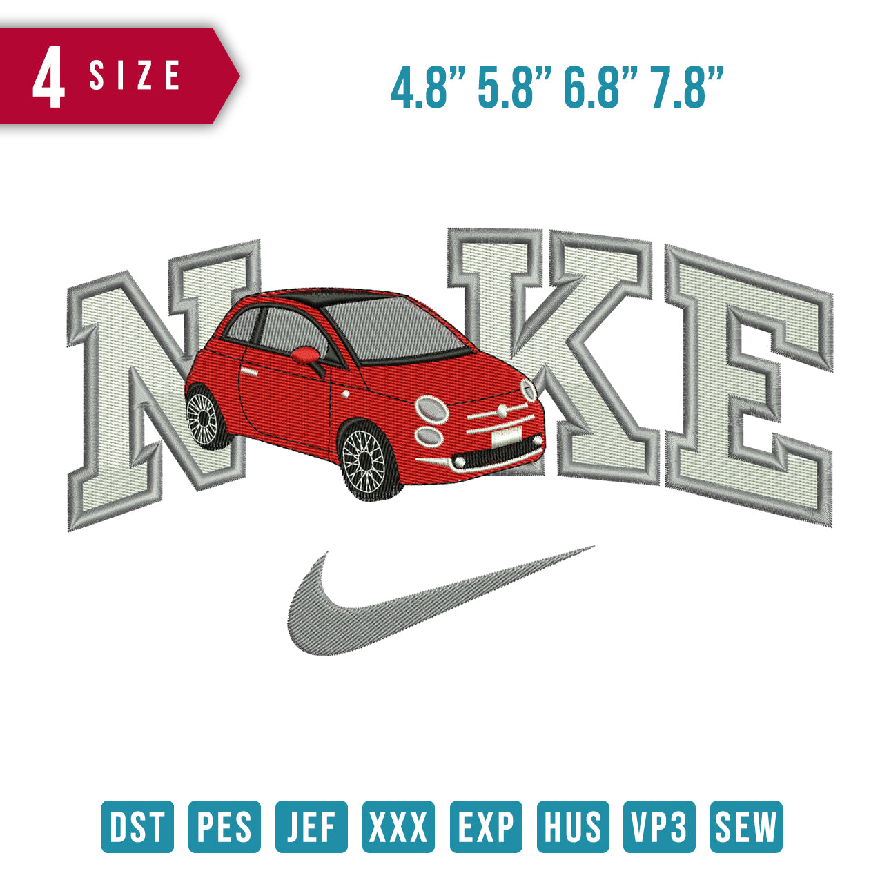 Nike Car Red