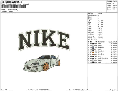 Nike Car Supra