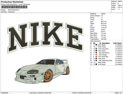 Nike Car Supra