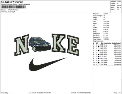 Nike Car Turn
