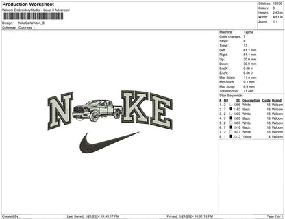 Nike Car White
