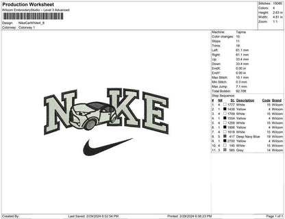 Nike Car White B