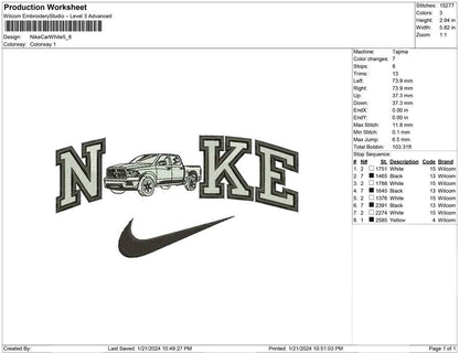 Nike Car White