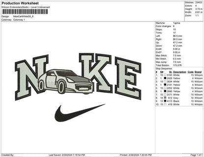 Nike Car White C