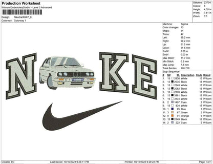 Nike Car xxx