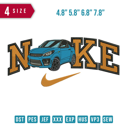 Nike Car blue Sky