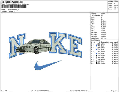 Nike Car Gey B