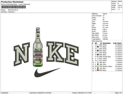 Nike Carioca bottle