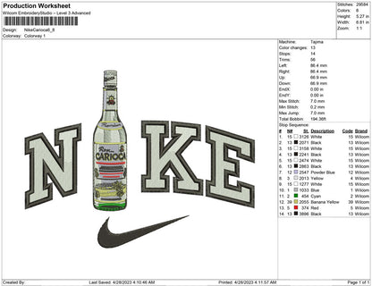 Nike Carioca bottle