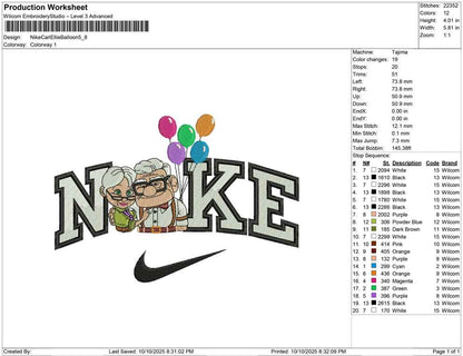 Nike Carl Ellie Balloon