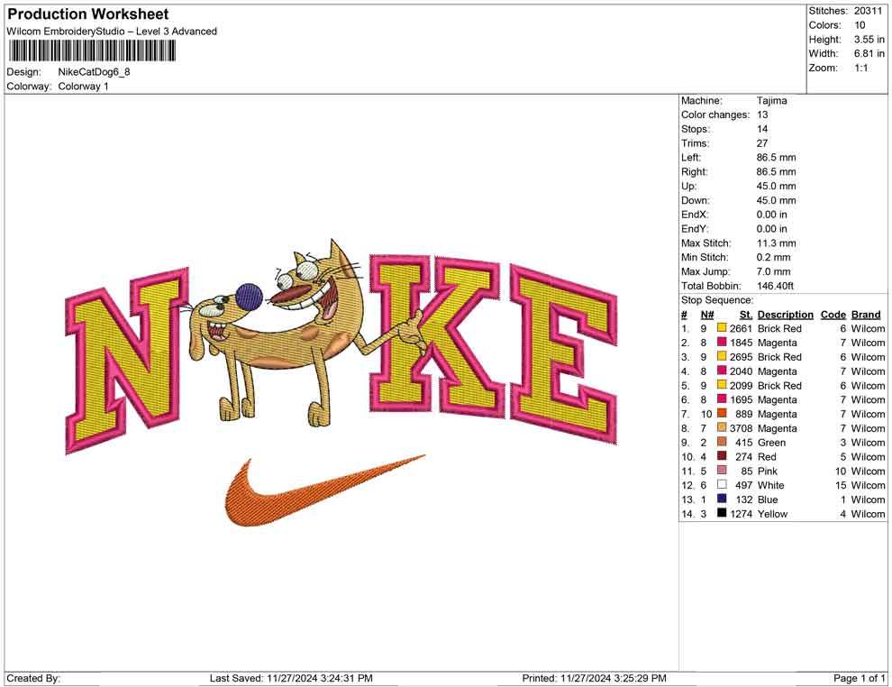 Nike Cat Dog