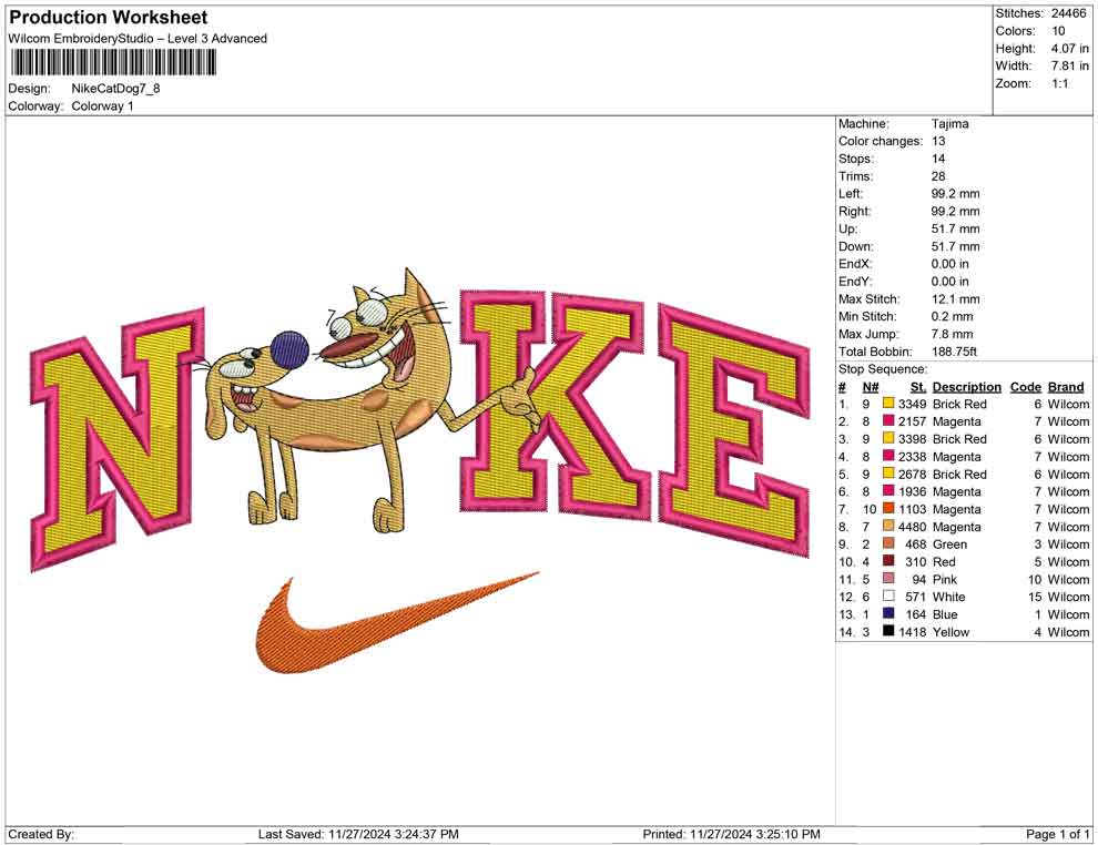 Nike Cat Dog