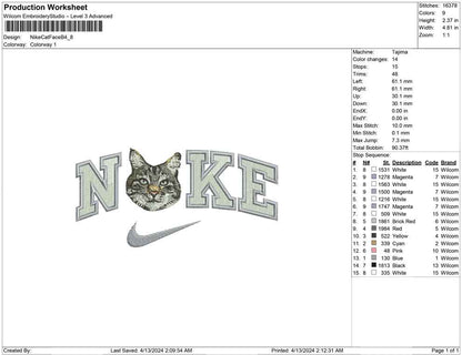 Nike Cat Face B