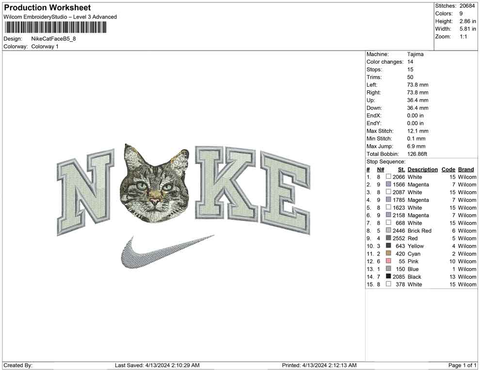 Nike Cat Face B