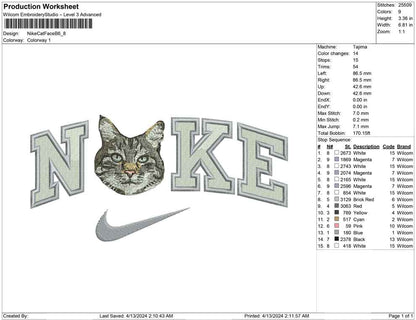 Nike Cat Face B