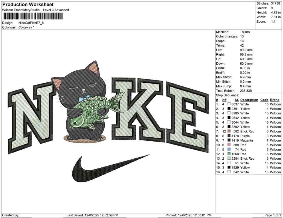 Nike Cat Fish B