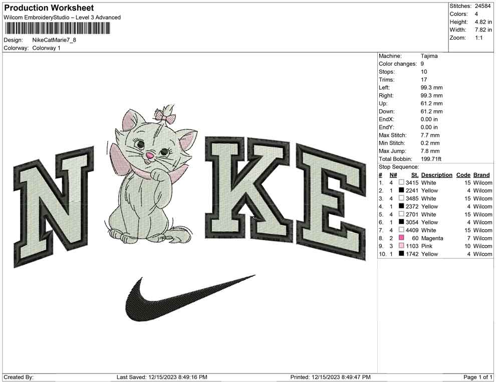Nike Cat Marie