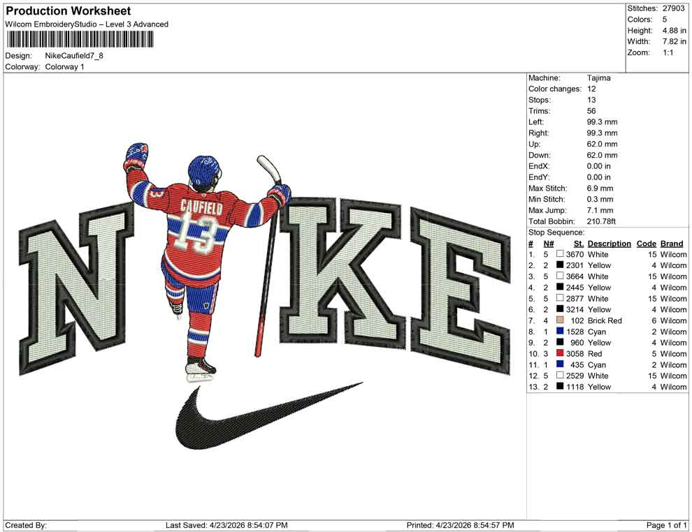 Nike Caufield