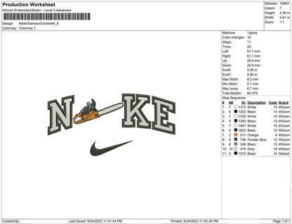 Nike Chainsaw Crooked