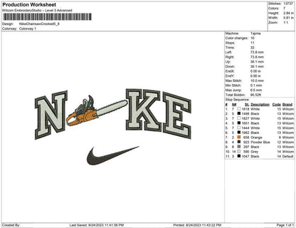 Nike Chainsaw Crooked