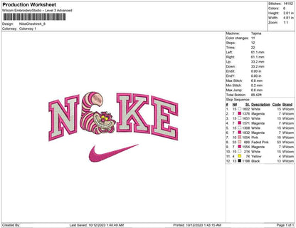 Nike Chesire Cat