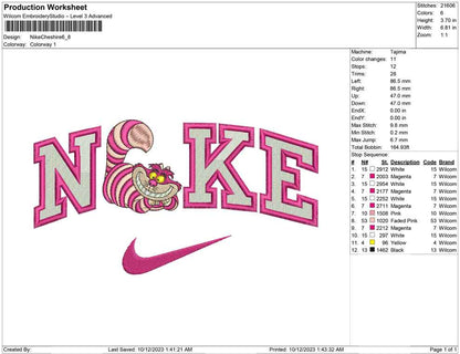 Nike Chesire Cat