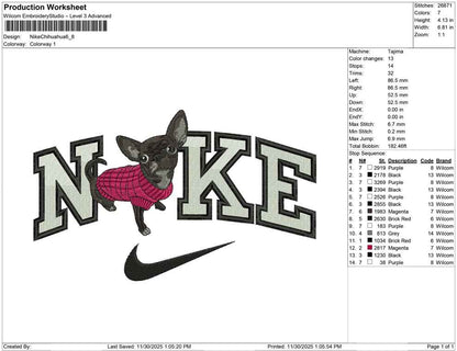 Nike Chihuahua
