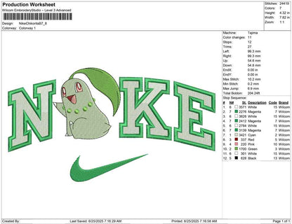 Nike Chikorita B