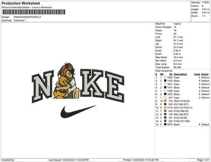 Nike Christopher and pooh