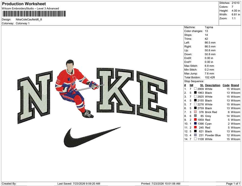 Nike Cole Caufield