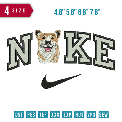 Nike Corgi Dog