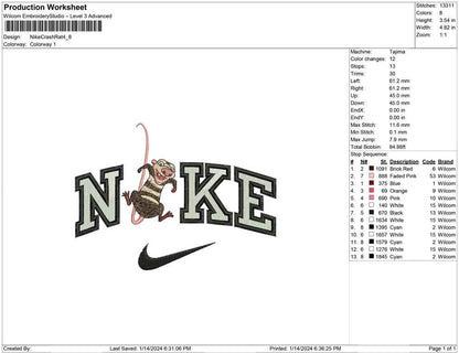 Nike Crash Rat