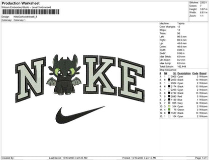 Nike Dark toothless