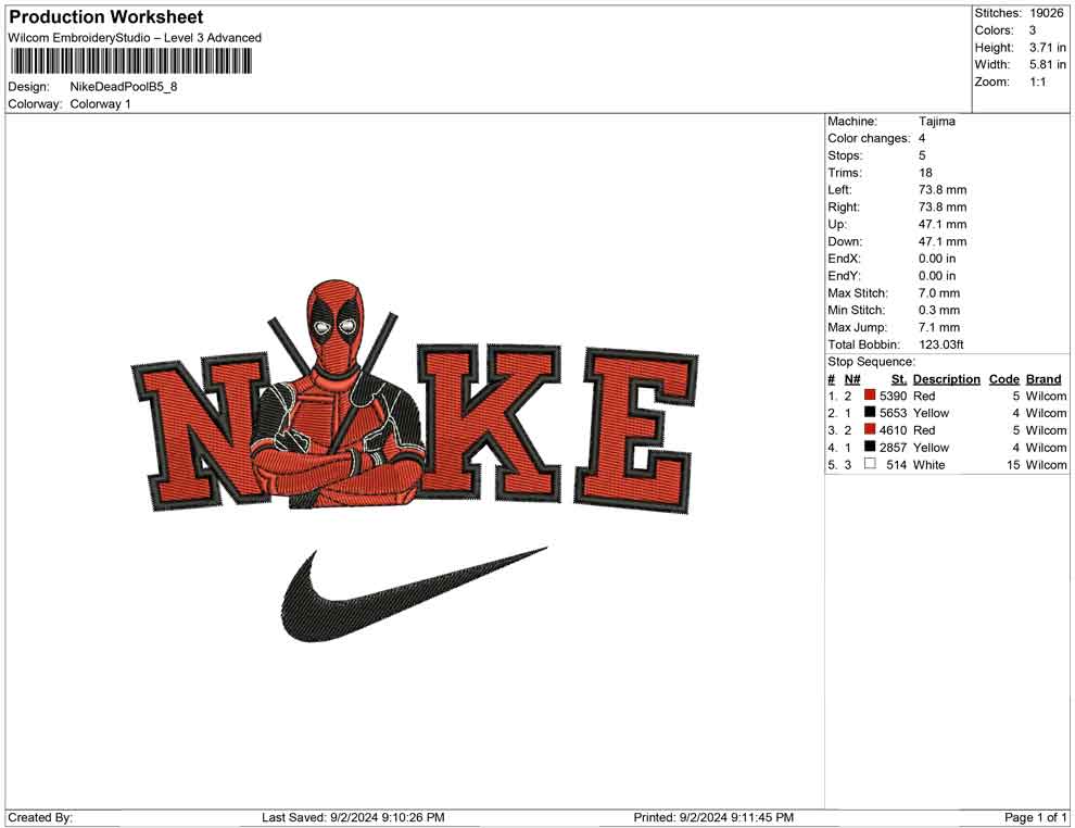 Nike Dead Pool B