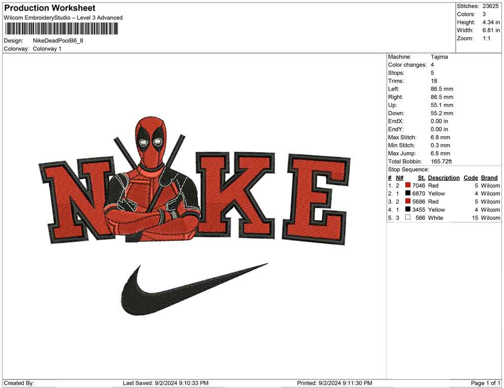 Nike Dead Pool B