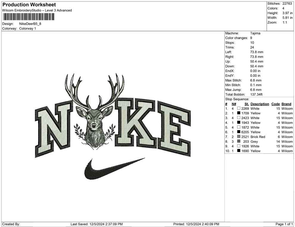 Nike Deer B