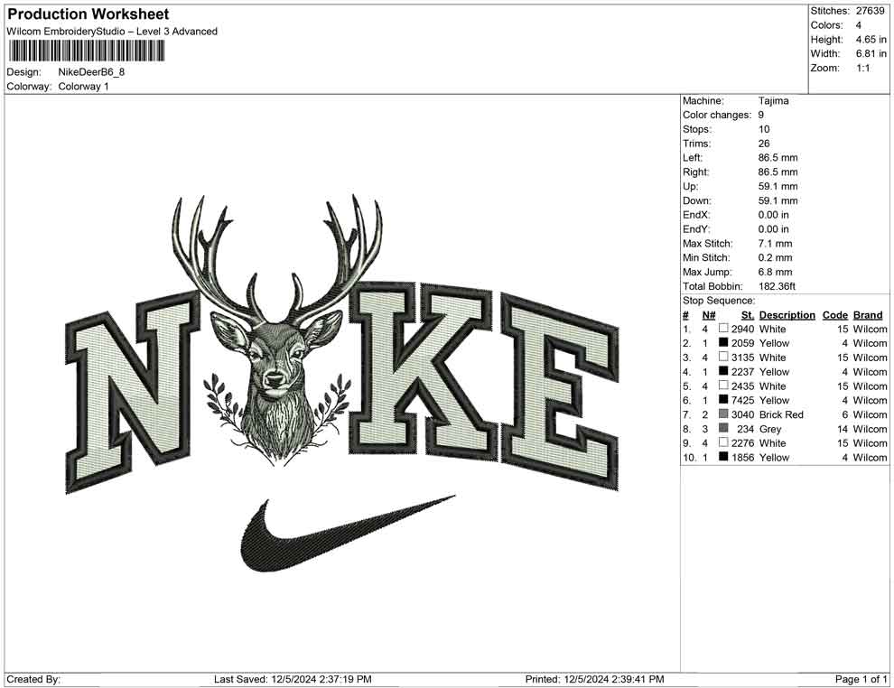 Nike Deer B