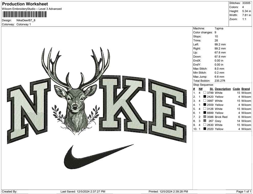 Nike Deer B