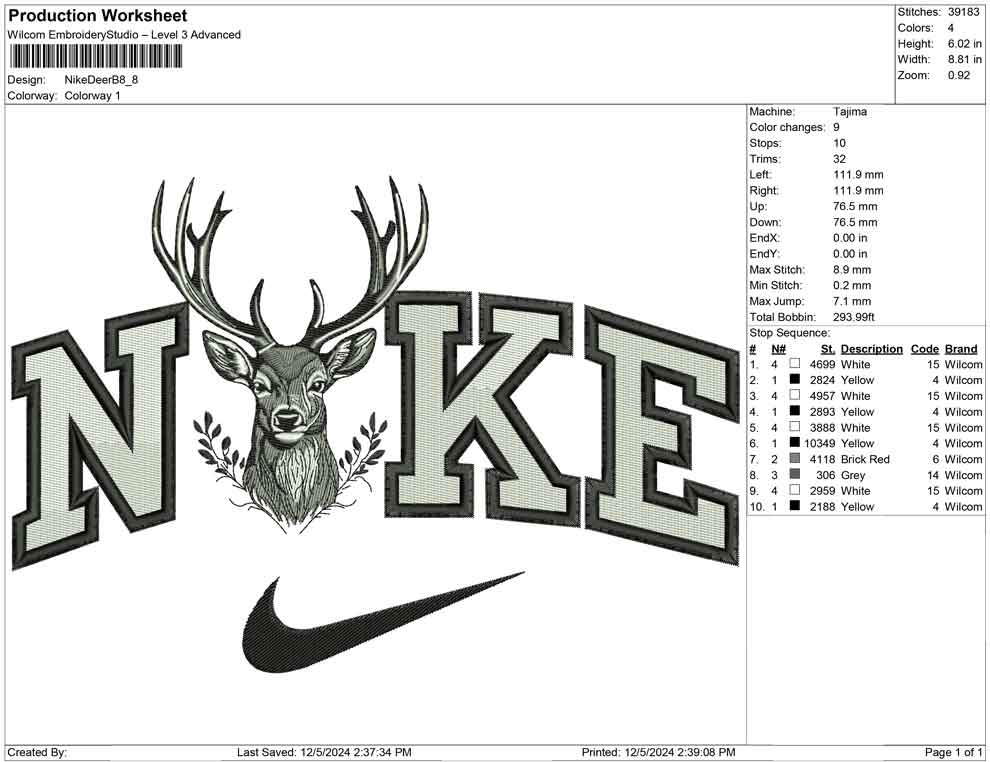 Nike Deer B