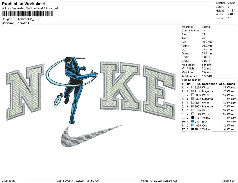 Nike Diabolik